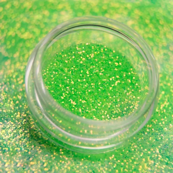 Shine Neon Green glitter 2 g