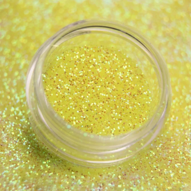 Shine Neon Lemon glitter 2 g