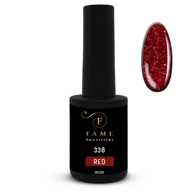 339 Red glitter - 10 ml