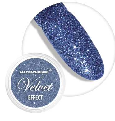 Velvet Effect Light Blue