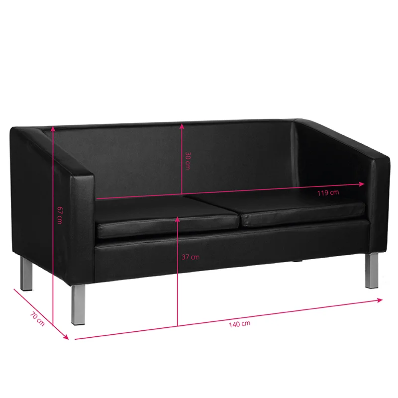 Dvosjed Soft Black – prikaz 3