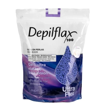 Fleksibilni vosak za depilaciju s niskim talištem Depilflax 100 - Purple Ultra Flex 1 kg