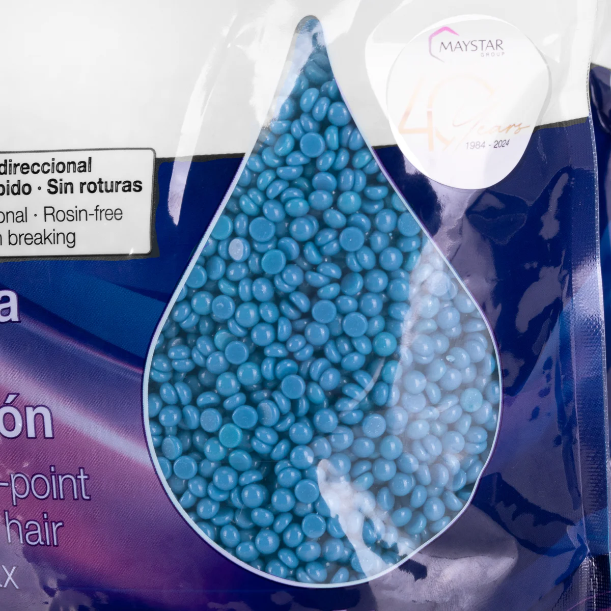 Fleksibilni vosak za depilaciju s niskim talištem Depilflax 100 - Blue Ultra Flex 1 kg – prikaz 2