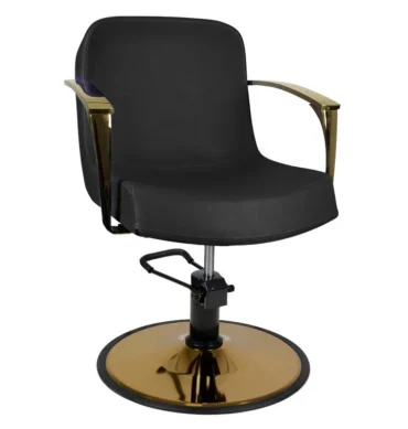 Frizerska stolica Bologna Gold Black