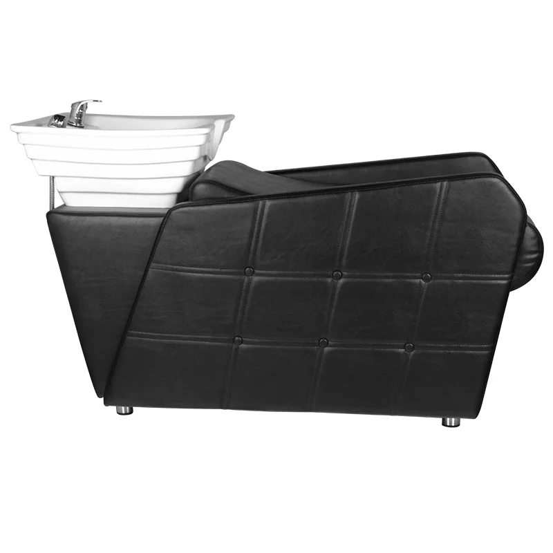 Frizerska stolica za pranje kose s umivaonikom Mini Black – prikaz 4