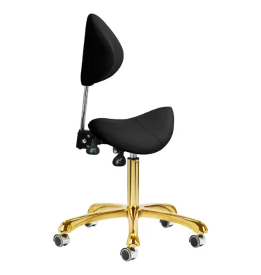 Kozmetička stolica 1004G crna – prikaz 2
