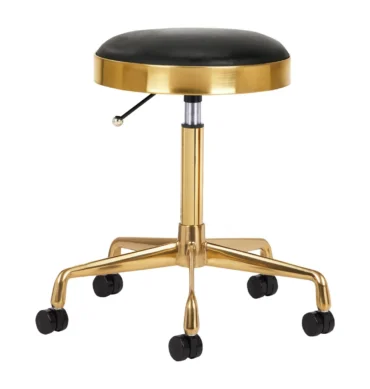 Kozmetička stolica Black-Gold 3