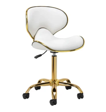Kozmetička stolica FA141 Gold-White