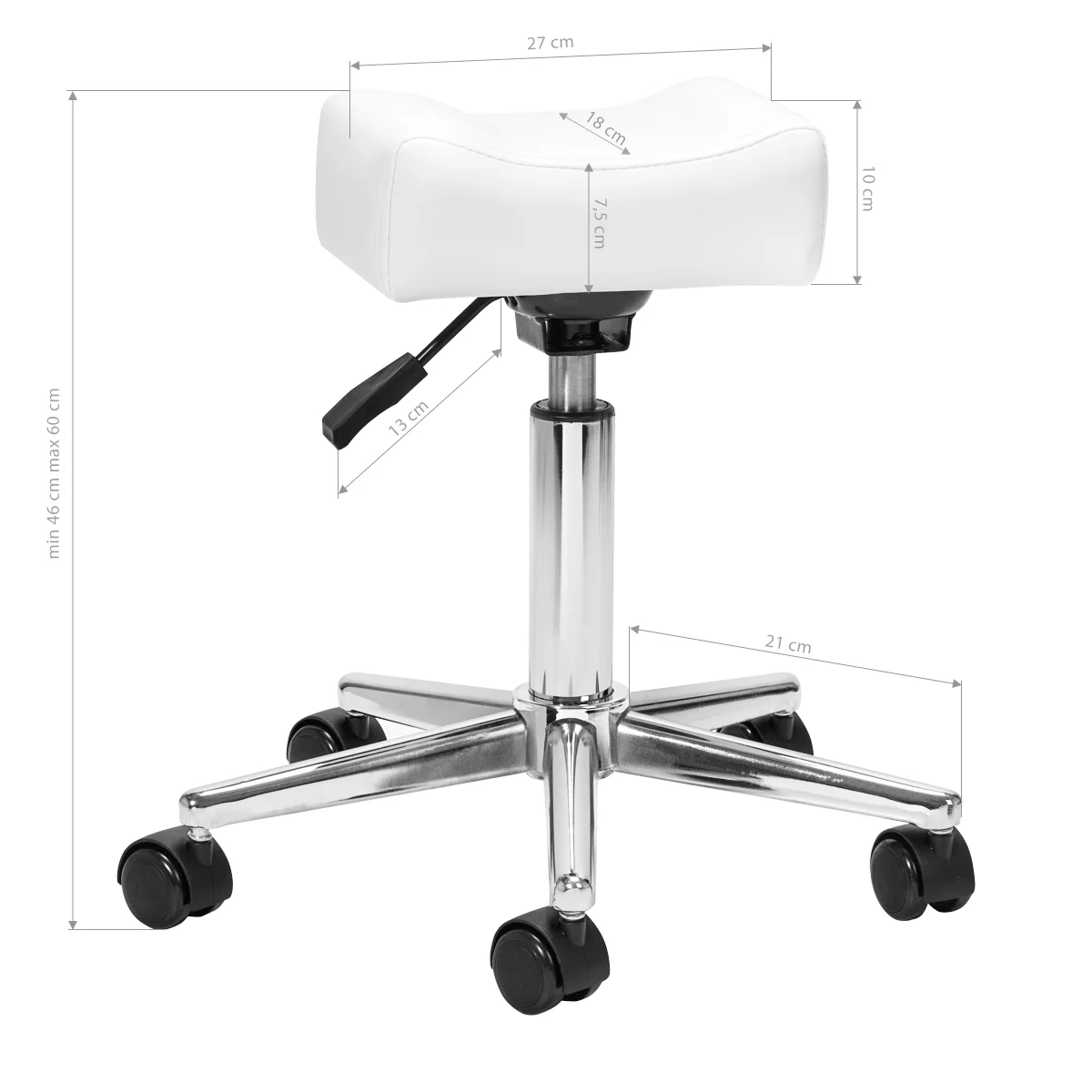 Naslon za nogu za pedikuru Sillon White – prikaz 6