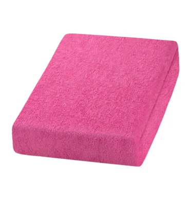Navlaka frotirna 170 x 90 cm Pink