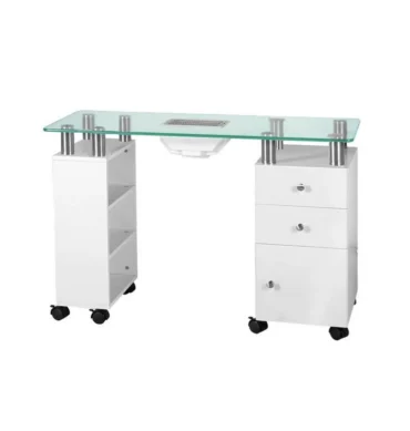 Stakleni stol za manikuru sa usisnim sistemom FA392