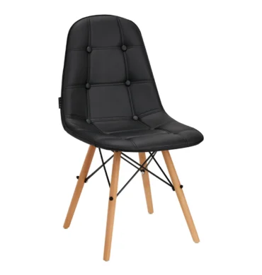 Stolica 4Rico QS-185 eko koža, crna
