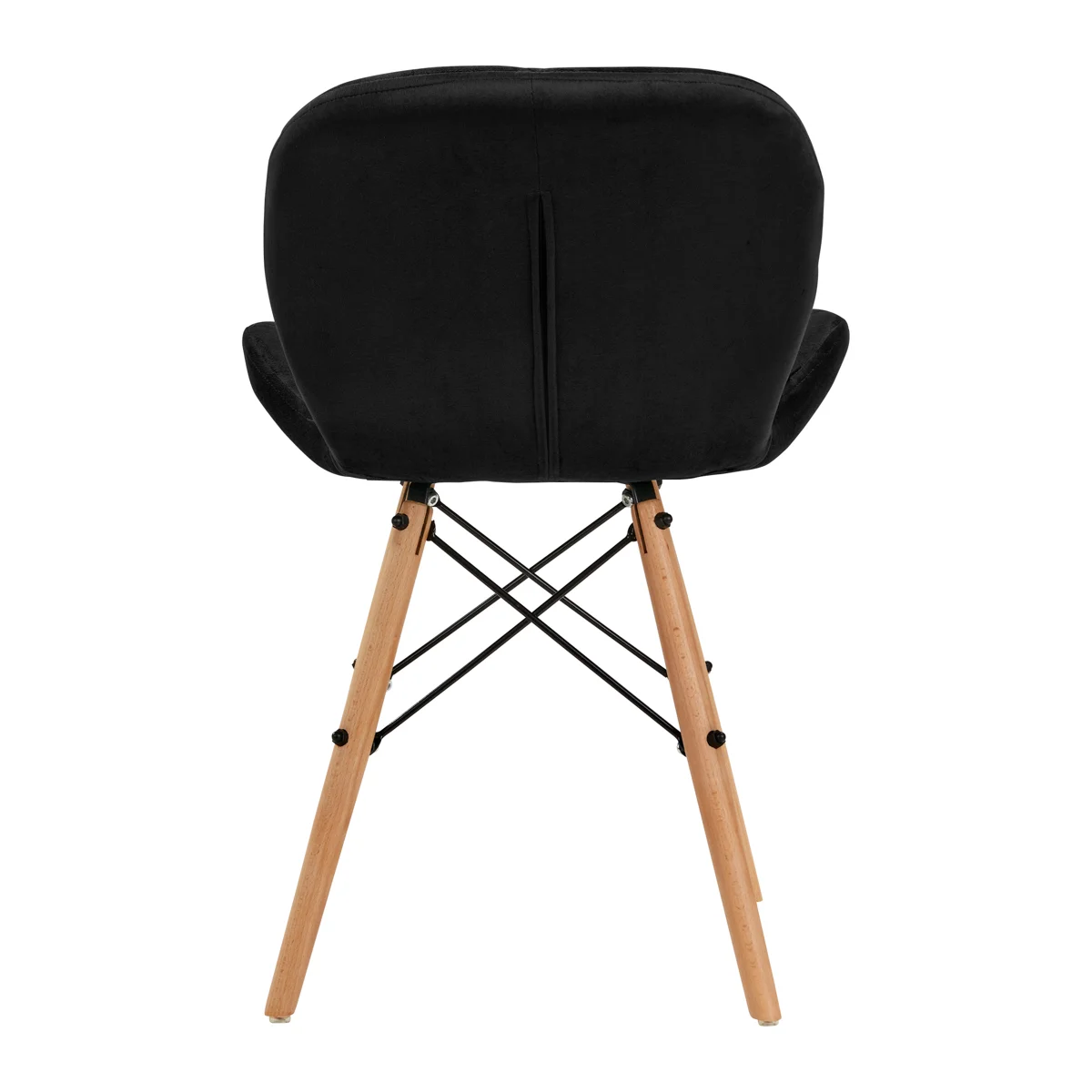 Stolica 4Rico QS-186, crni baršun – prikaz 4