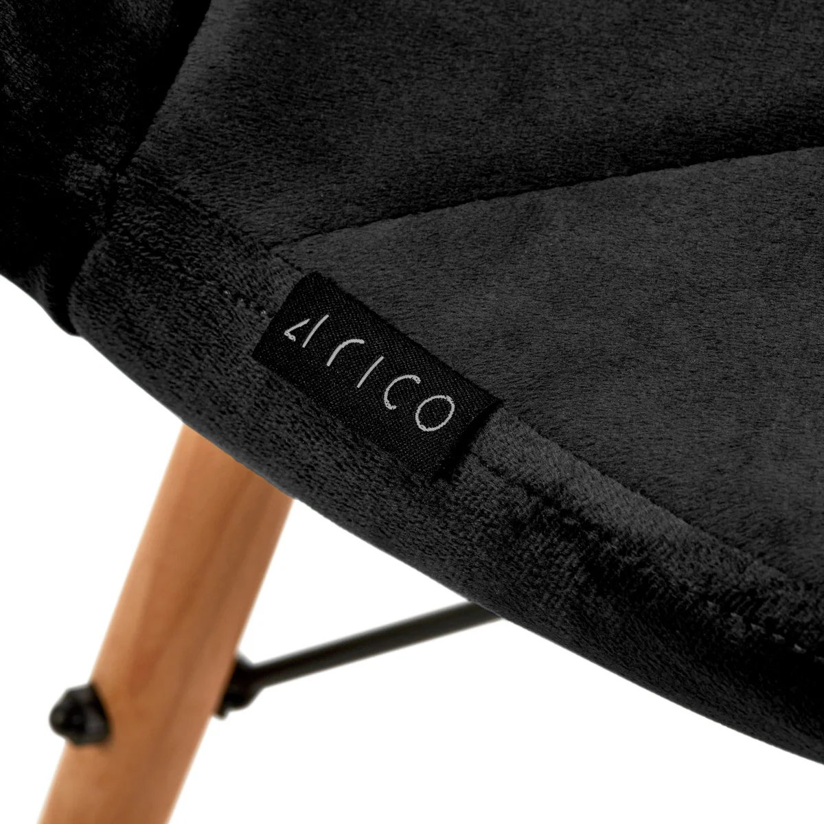 Stolica 4Rico QS-186, crni baršun – prikaz 7
