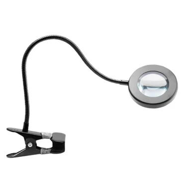 Stolna lupa LED, crna
