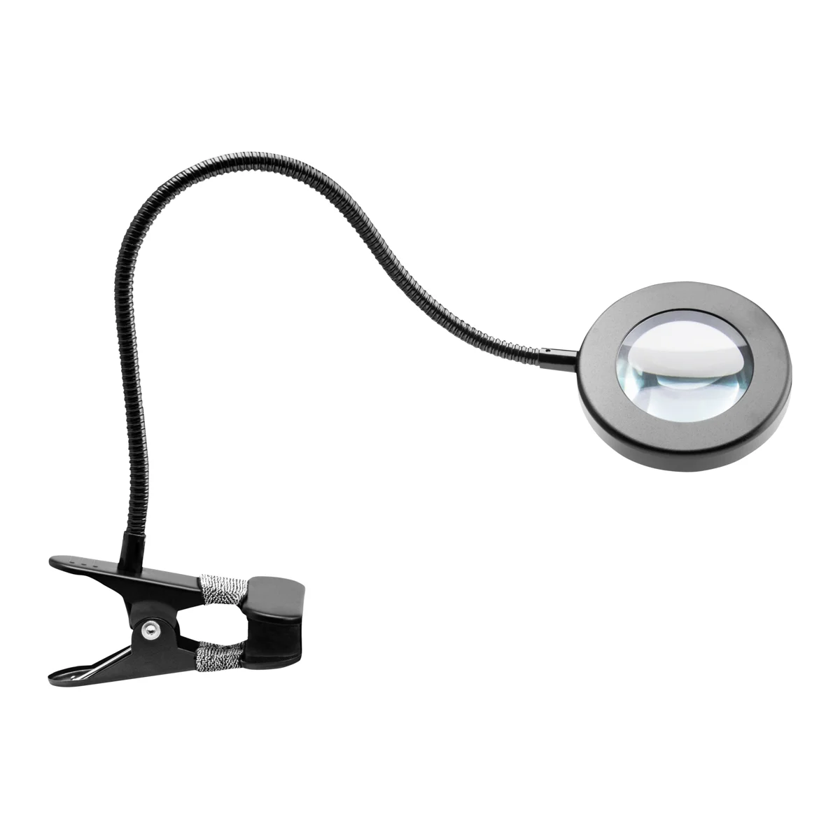Stolna lupa LED, crna