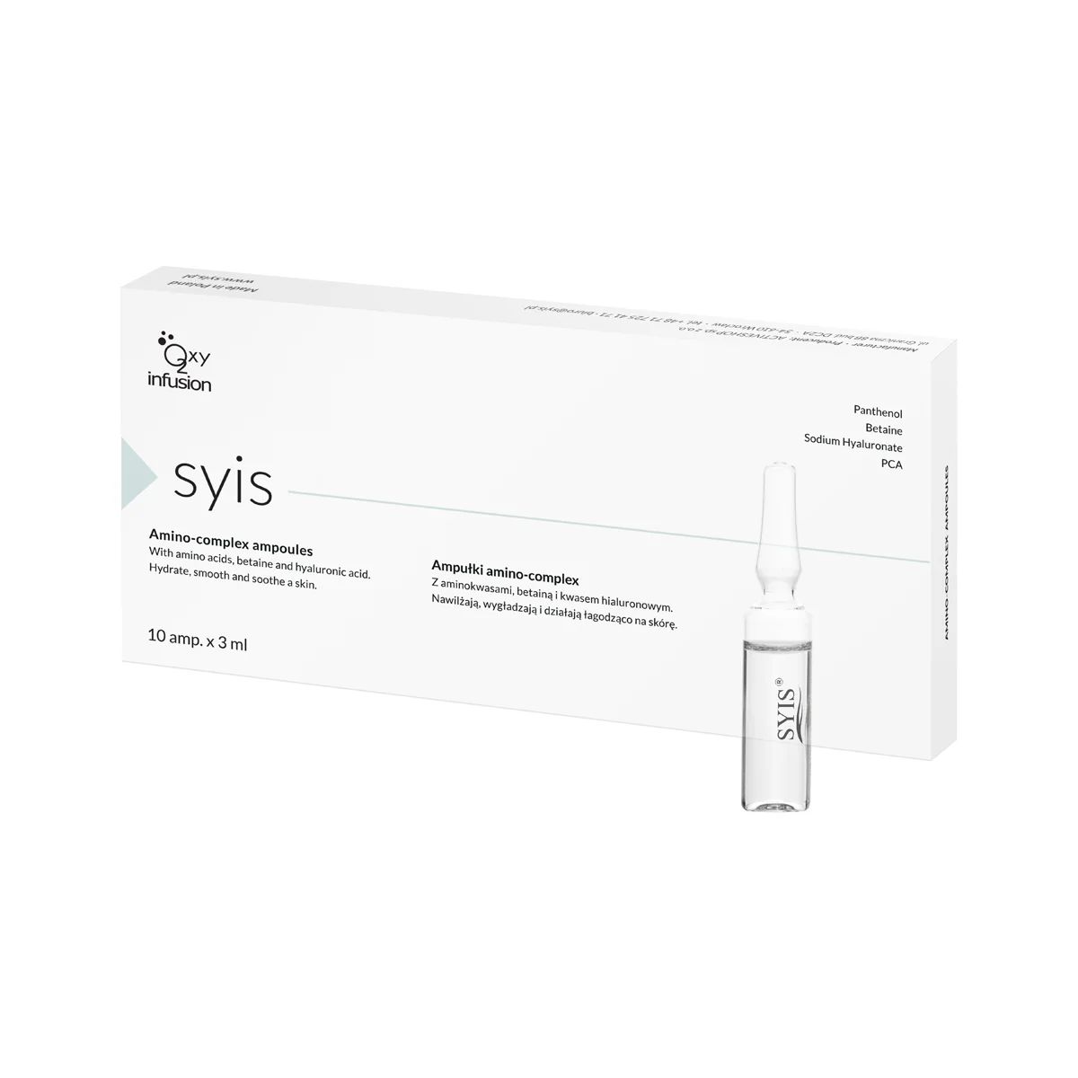 Syis amino-complex ampule 10x3 ml – prikaz 7