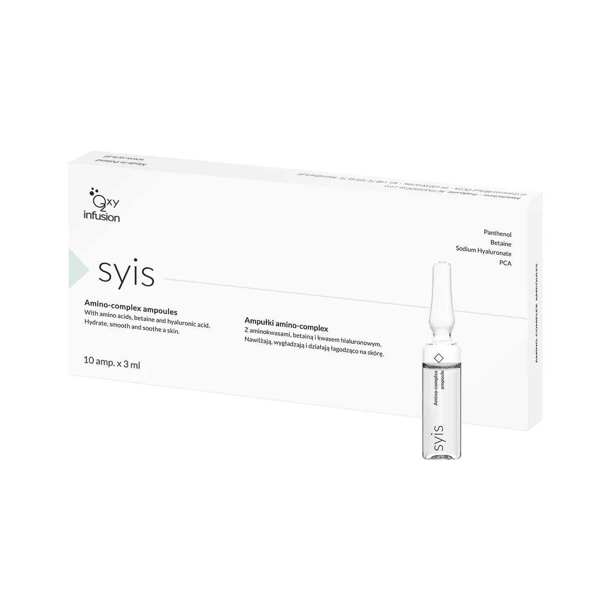 Syis amino-complex ampule 10x3 ml – prikaz 8