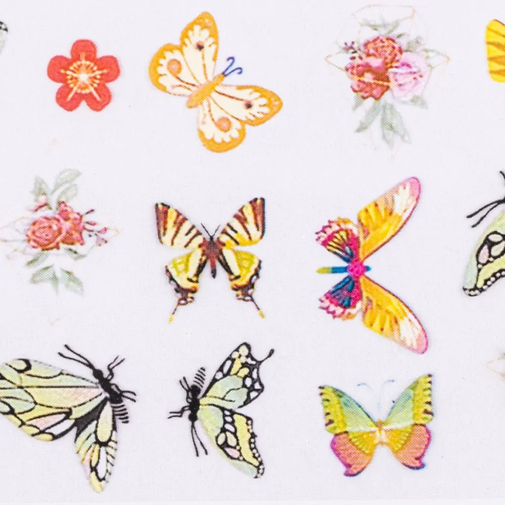 Transferna folija 100 cm, butterflies 9 – prikaz 3