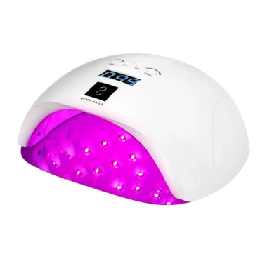 UV LED lampa OCHO X13 65W, bijela sa zrcalnim dnom + opcija terapije crvenim svjetlom