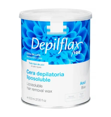 Vosak za depilaciju Depilflax, Azulen - 800 ml