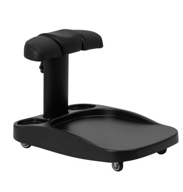 Kolica za kadicu za pedikuru crna