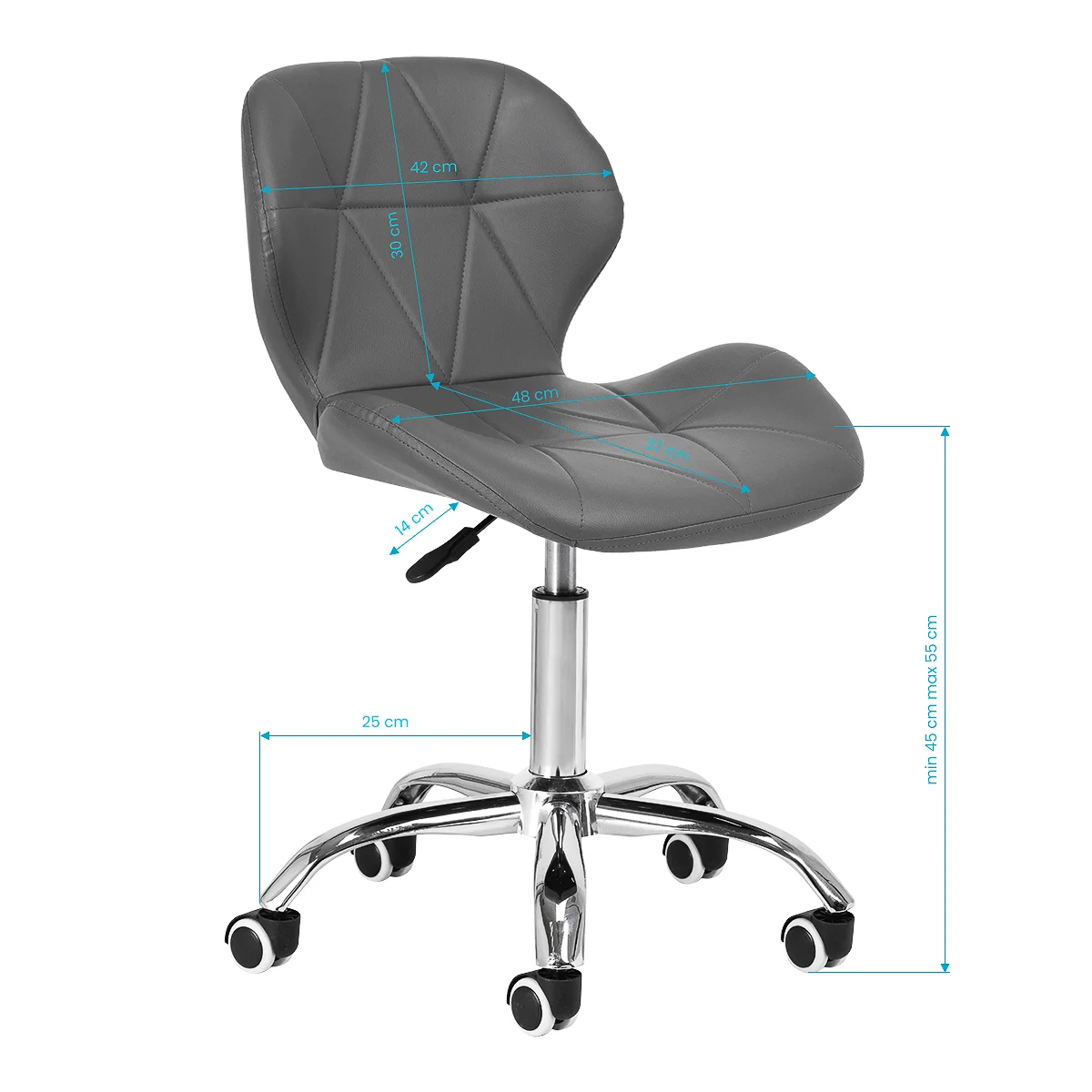Kozmetička stolica QS Gray – prikaz 8