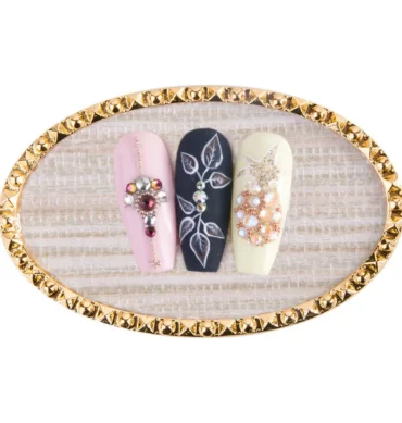 Ukrasni okvir za nail art - Gold