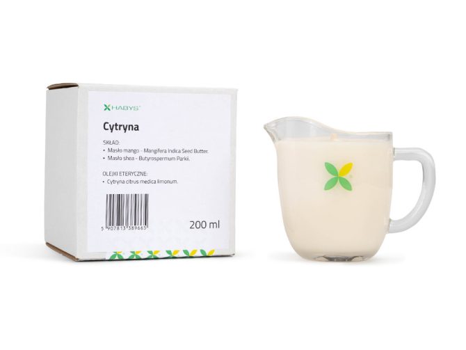 Masažna svijeća Lemon 200 ml