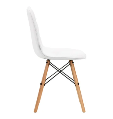 Stolica 4Rico QS-185 eko koža, bijela – prikaz 2