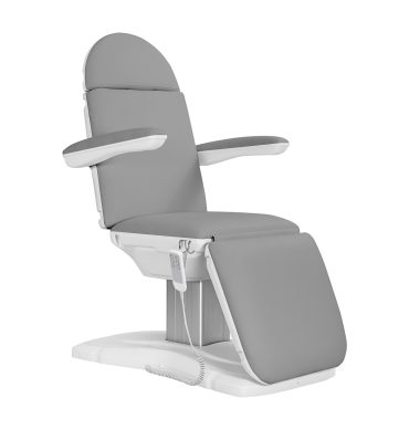 Električna kozmetička stolica SILLON Eclipse – siva, 3 motora