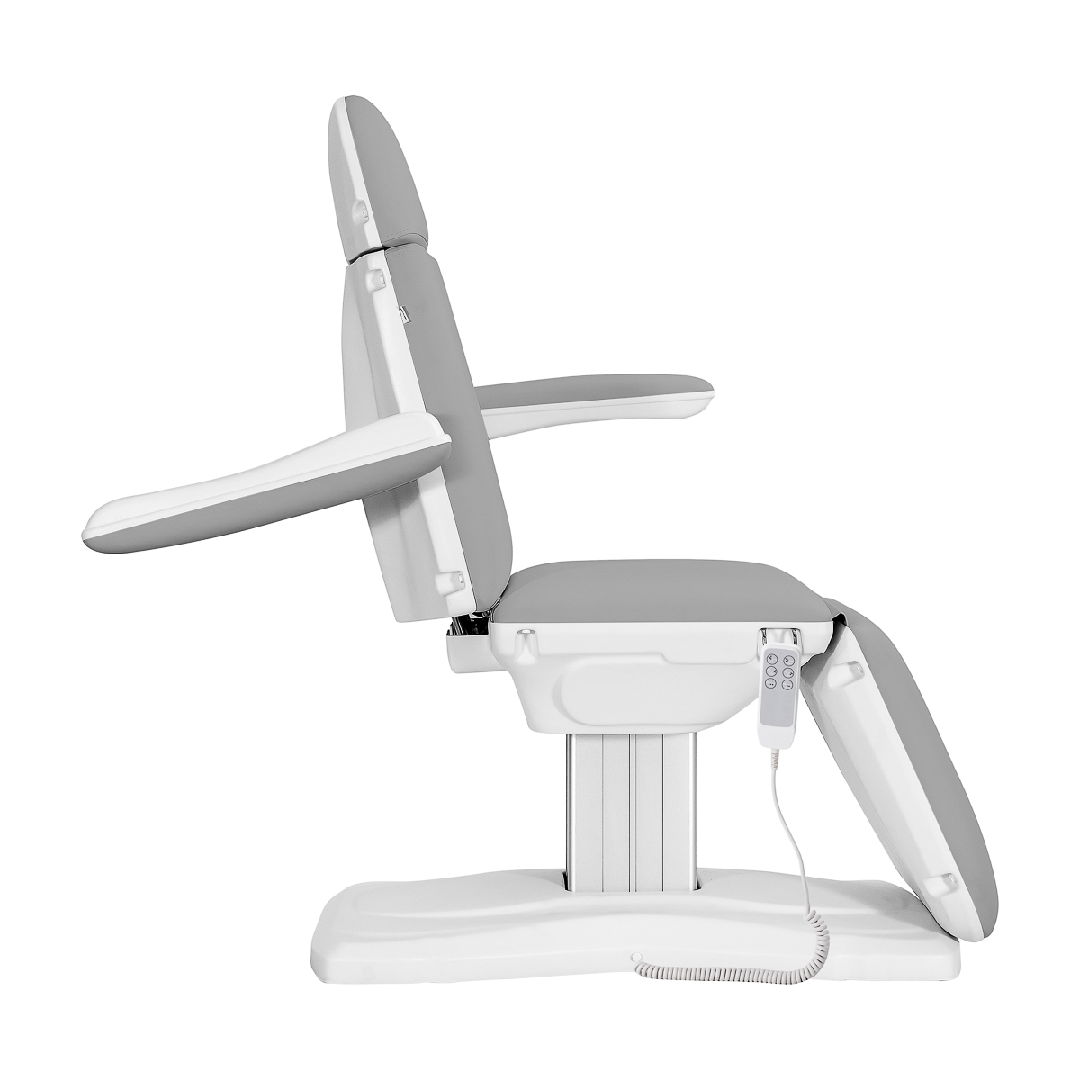 Električna kozmetička stolica SILLON Eclipse – siva, 3 motora - Slika 5