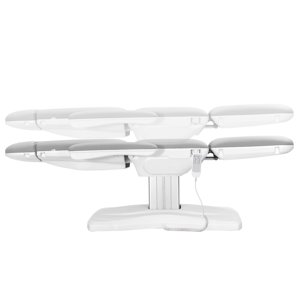 Električna kozmetička stolica SILLON Eclipse – siva, 3 motora - Slika 6