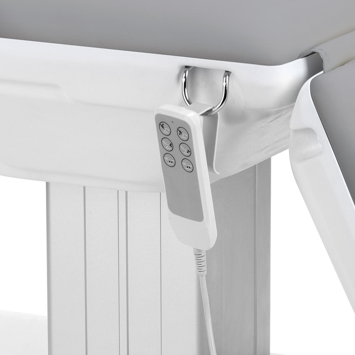 Električna kozmetička stolica SILLON Eclipse – siva, 3 motora - Slika 9