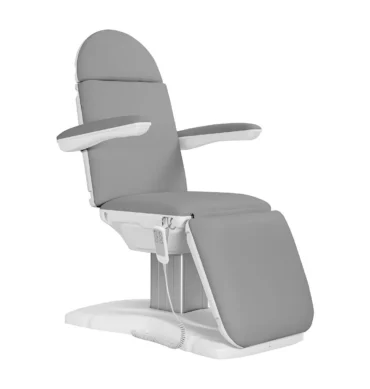 Električna kozmetička stolica SILLON Eclipse – siva, 3 motora