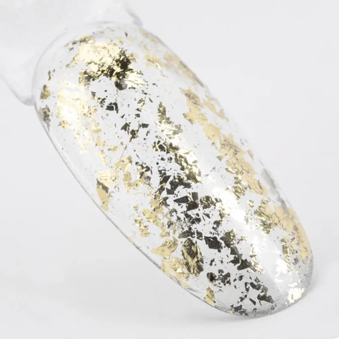 Metalik Alu flakes gold