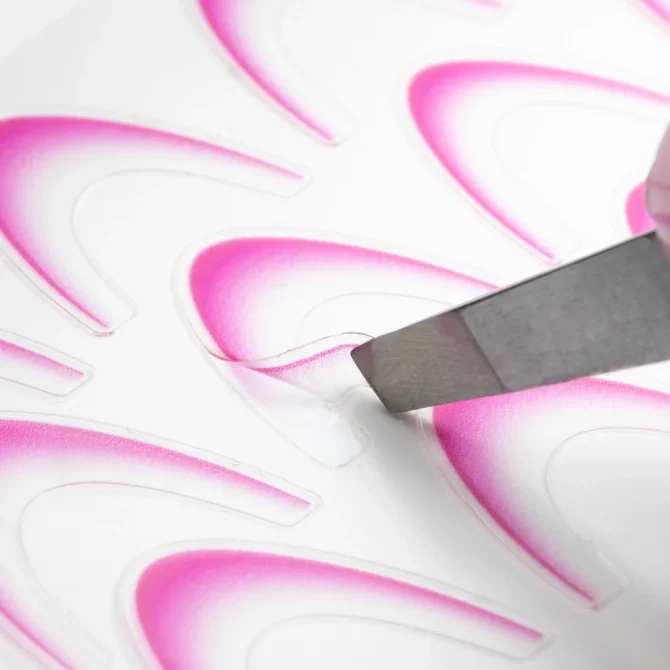 Samoljepljive naljepnice za noke Smile line – pink - Slika 3