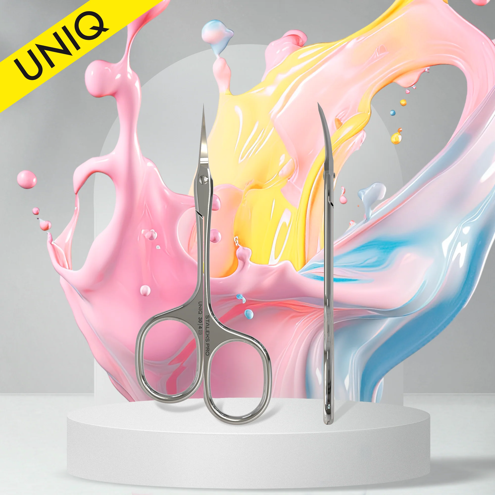 Profesionalne škarice za kutikulu Uniq 30/4