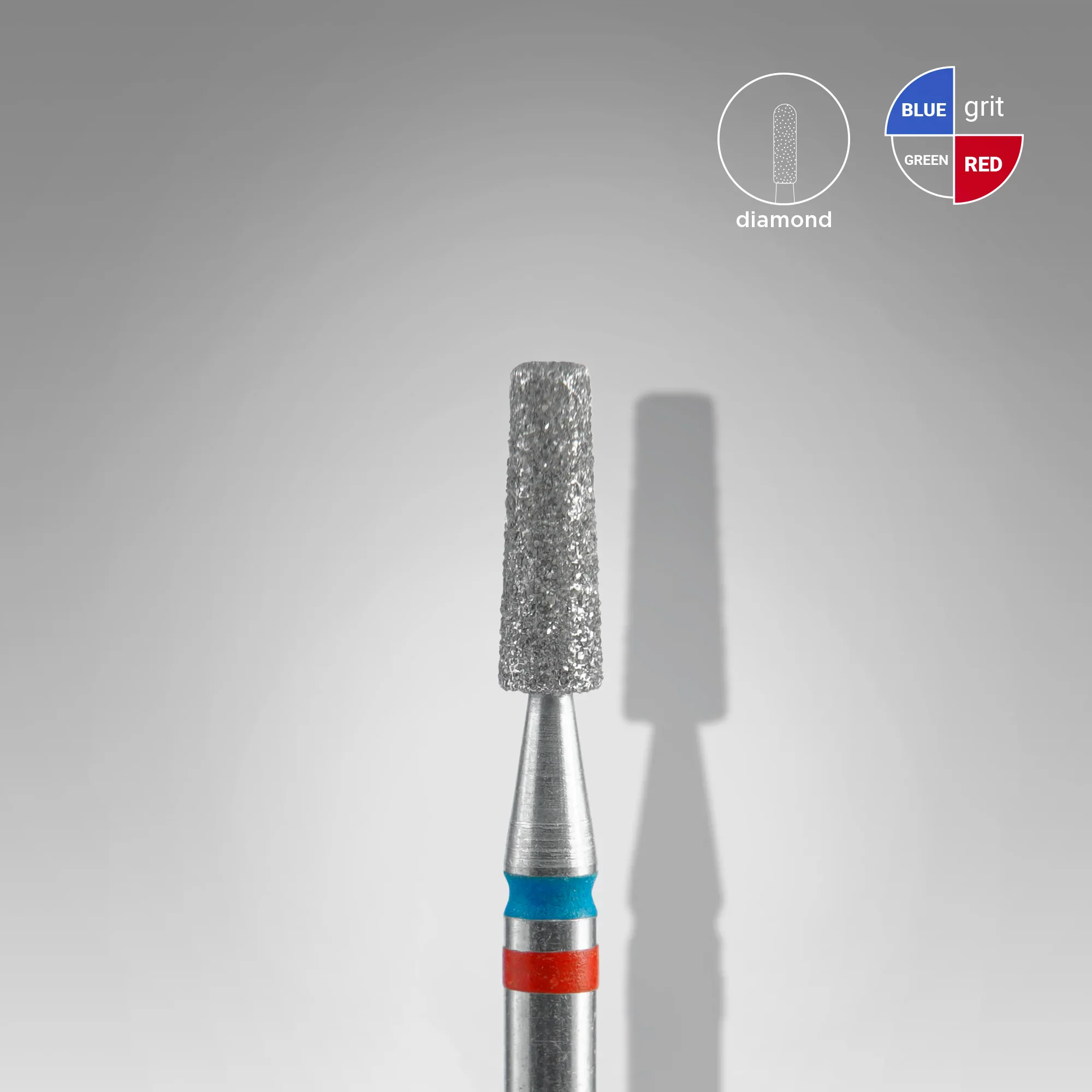 Dijamantni nastavak Duo Cone red-blue