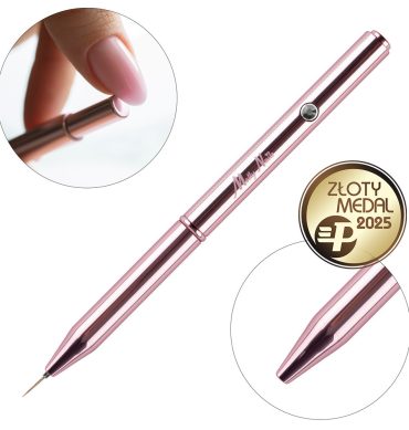 Pro Nail Art kist slim rose gold 9 mm