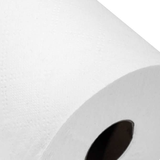 Jednokratna celulozna podloga 60 cm x 80 m, bijela - Slika 2