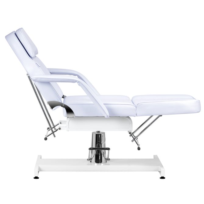 Hidraulička kozmetička stolica Sillon 2 - hladno bijela - Slika 5