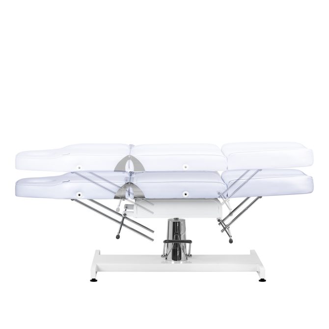 Hidraulička kozmetička stolica Sillon 2 - hladno bijela - Slika 8