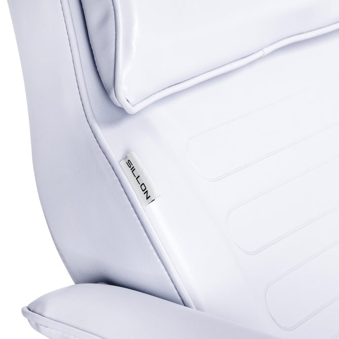 Hidraulička kozmetička stolica Sillon 2 - hladno bijela - Slika 13