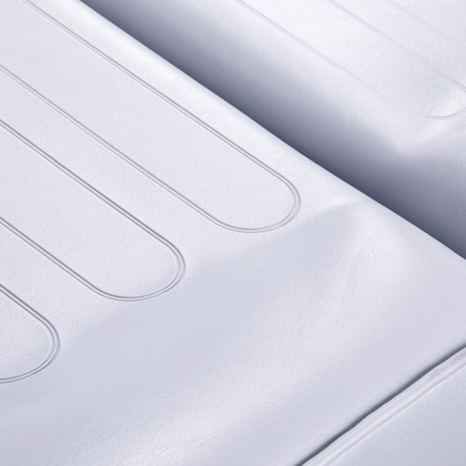 Hidraulička kozmetička stolica Sillon 2 - hladno bijela - Slika 15