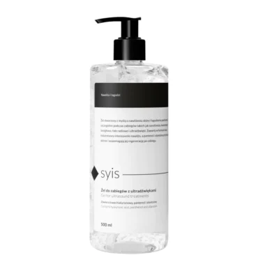 Syis hidratantni gel za tretmane ultrazvukom s hijaluronskom kiselinom 500 ml – nova formula