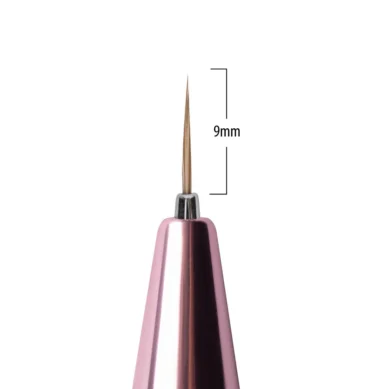 Pro Nail Art kist slim rose gold 9 mm – prikaz 2