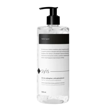 Syis hidratantni gel za tretmane ultrazvukom s hijaluronskom kiselinom 500 ml – nova formula