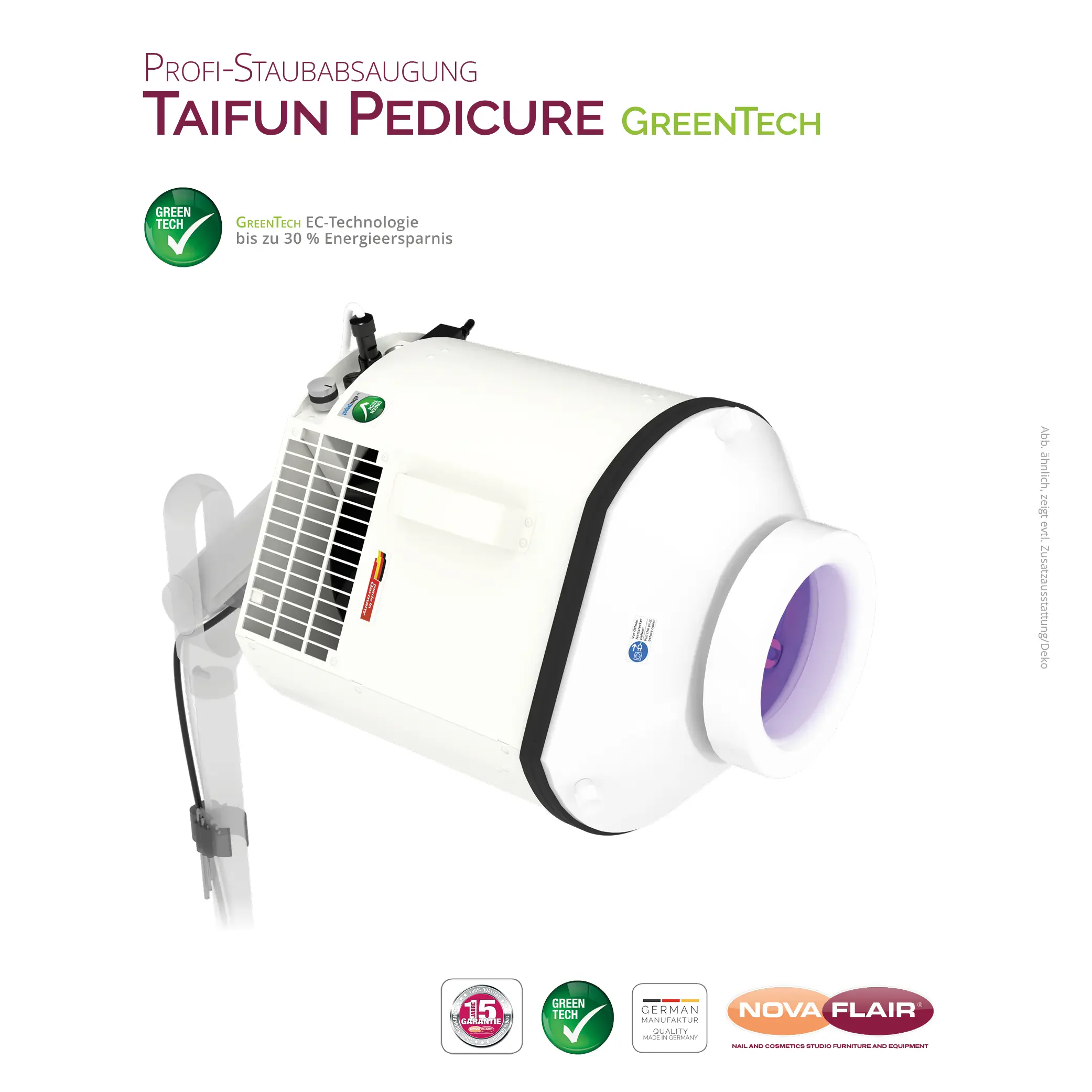 Taifun pedicure - profesionalni usisavač prašine za pedikuru