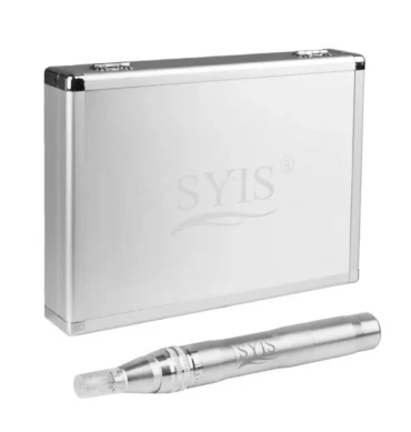 Olovka za microneedling SYIS 05 srebrna – prikaz 2